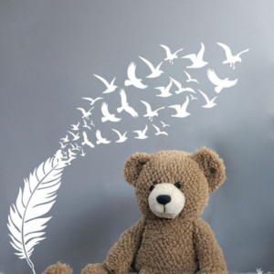 WA004 - FEATHER FLYING BIRDS