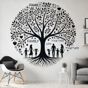 WA005 - FAMILY TOGETHER LOVE TREE